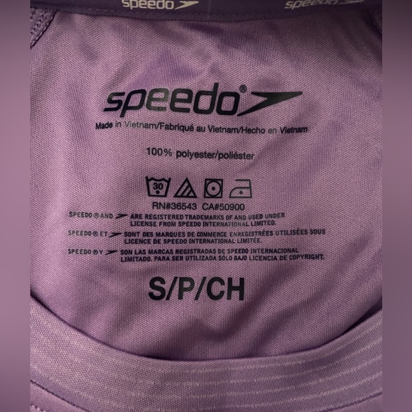 NWT Women’s Performance Swim-Tee. Sm. #0290. Lavender- Light Purple - Picture 6 of 6